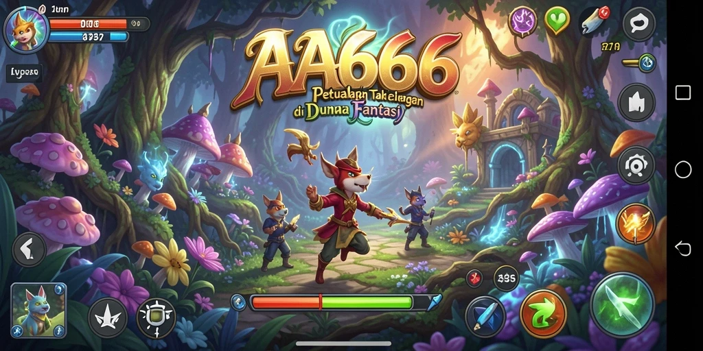 Tampilan gameplay AA666 yang menakjubkan dalam dunia petualangan.