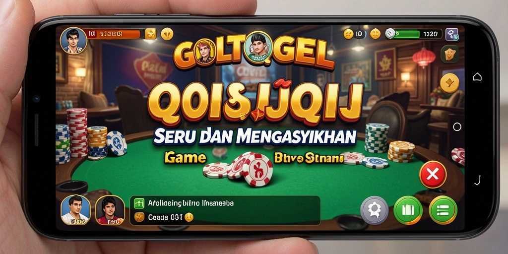 Screenshot gameplay GOLTOGEL menunjukkan serunya permainan QiuQiu.