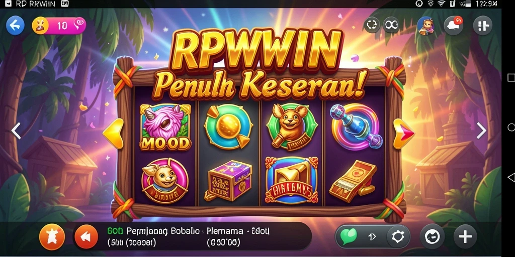 Tampilan permainan Slot yang menawan di RPWIN.