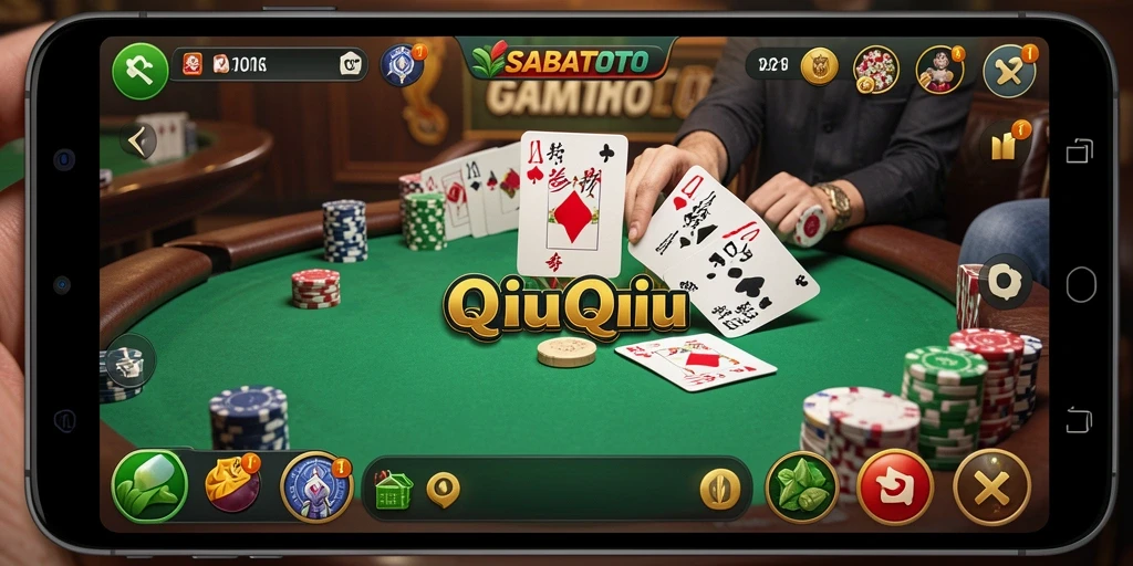 Gameplay QiuQiu yang menegangkan dan seru di SABATOTO.