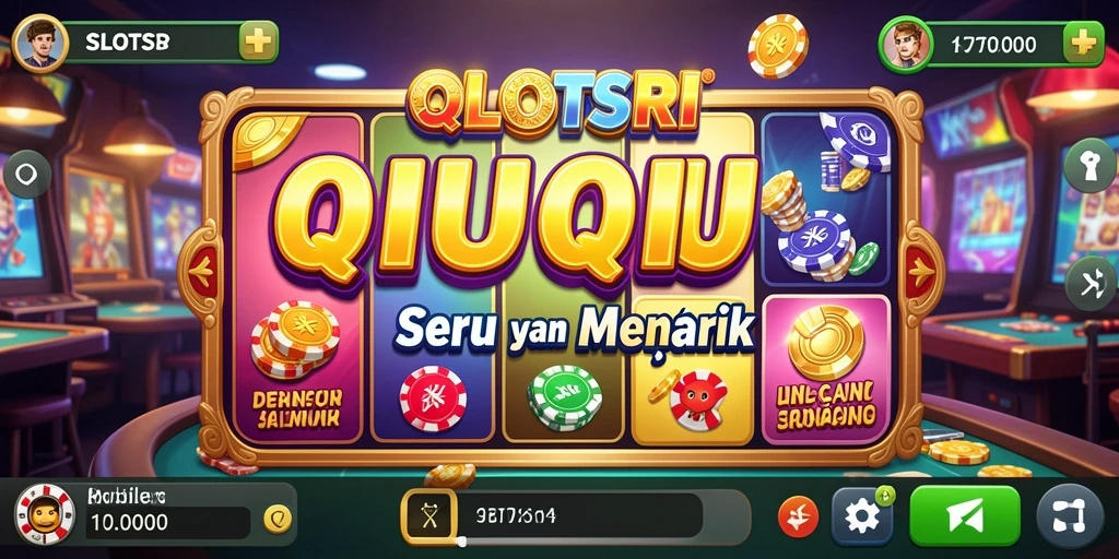Tampilan gameplay seru dan dinamis dalam SLOTSRI.