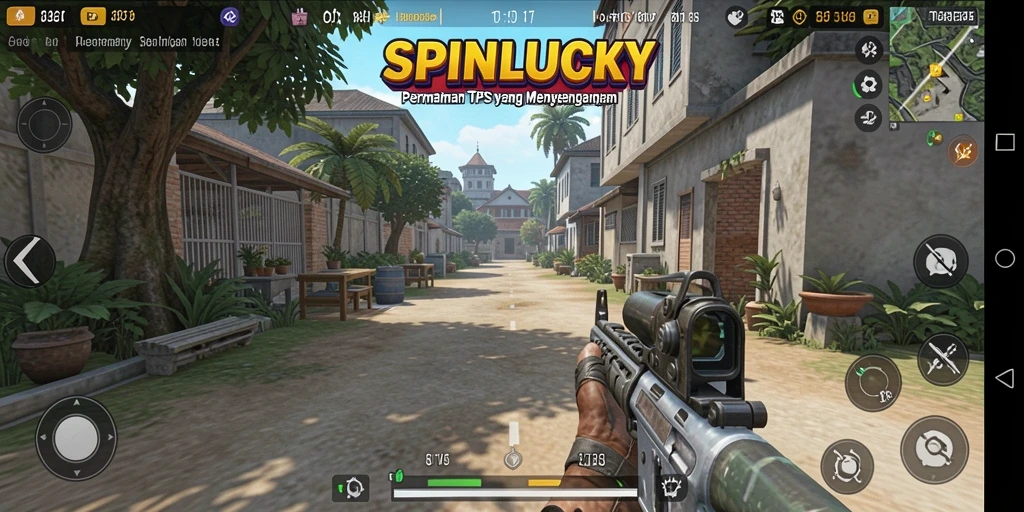 Gameplay SPINLUCKY yang mendebarkan dan penuh aksi.