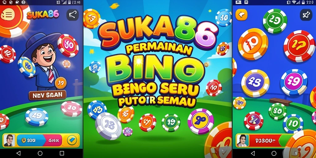 Tampilan gameplay seru SUKA86 dengan suasana Bingo yang menyenangkan.