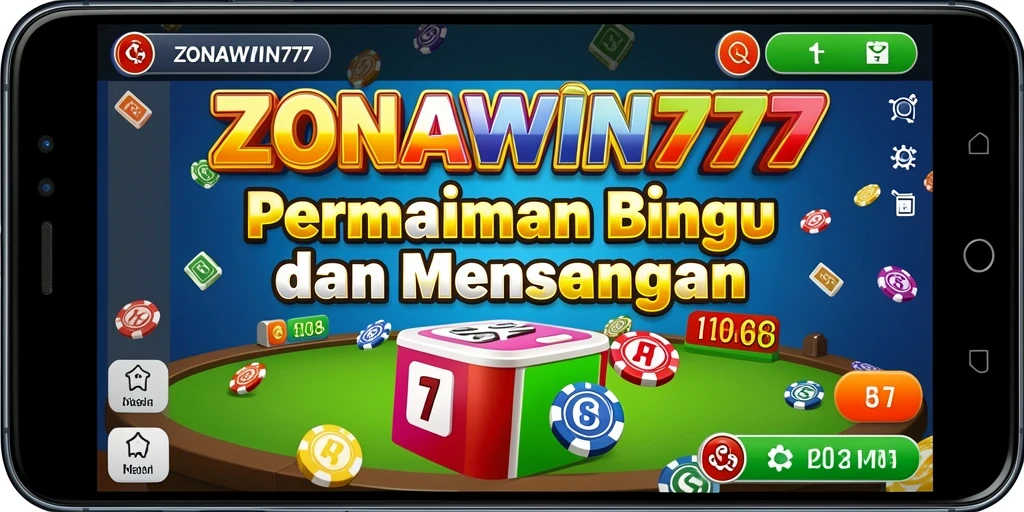 Screenshot ZONAWIN777 menampilkan aksi gameplay Bingo yang seru.